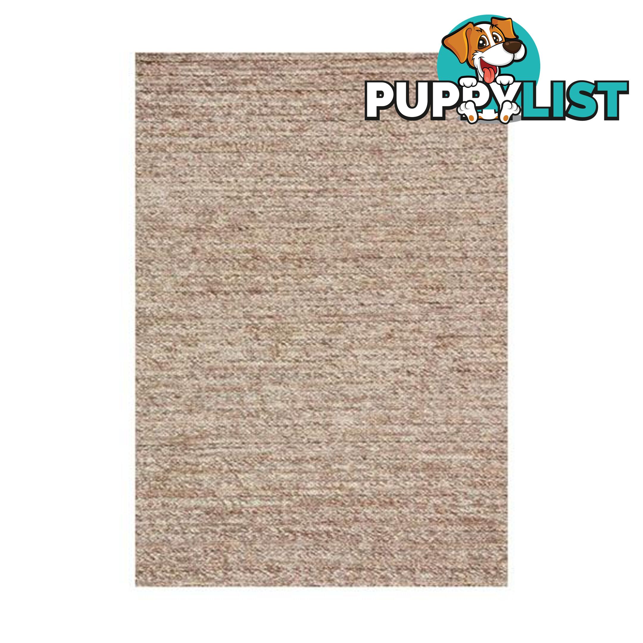 Contemporary Svend Taupe Wool Rug - Unbranded - 7427005871443