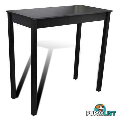 Bar-Dining Table - Black - Unbranded - 4326500429247