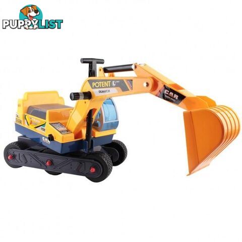 Kids Ride-On Excavator - Rigo - 4326500261847