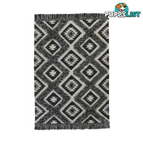 Flatwoven Tunisia Wool Rug 180 X 270 Cm - Unbranded - 7427046217095