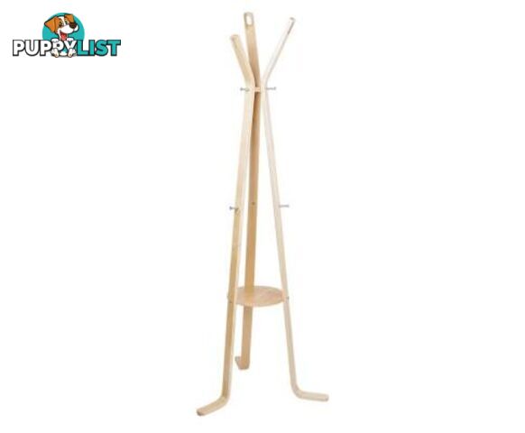 Wooden Coat Rack Clothes Stand Hanger - Artiss - 7427005870330