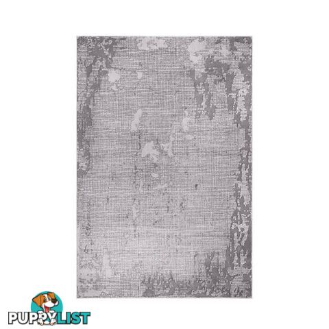 Dali Grey Polyester Heat Set Rug - Unbranded - 7427046160841