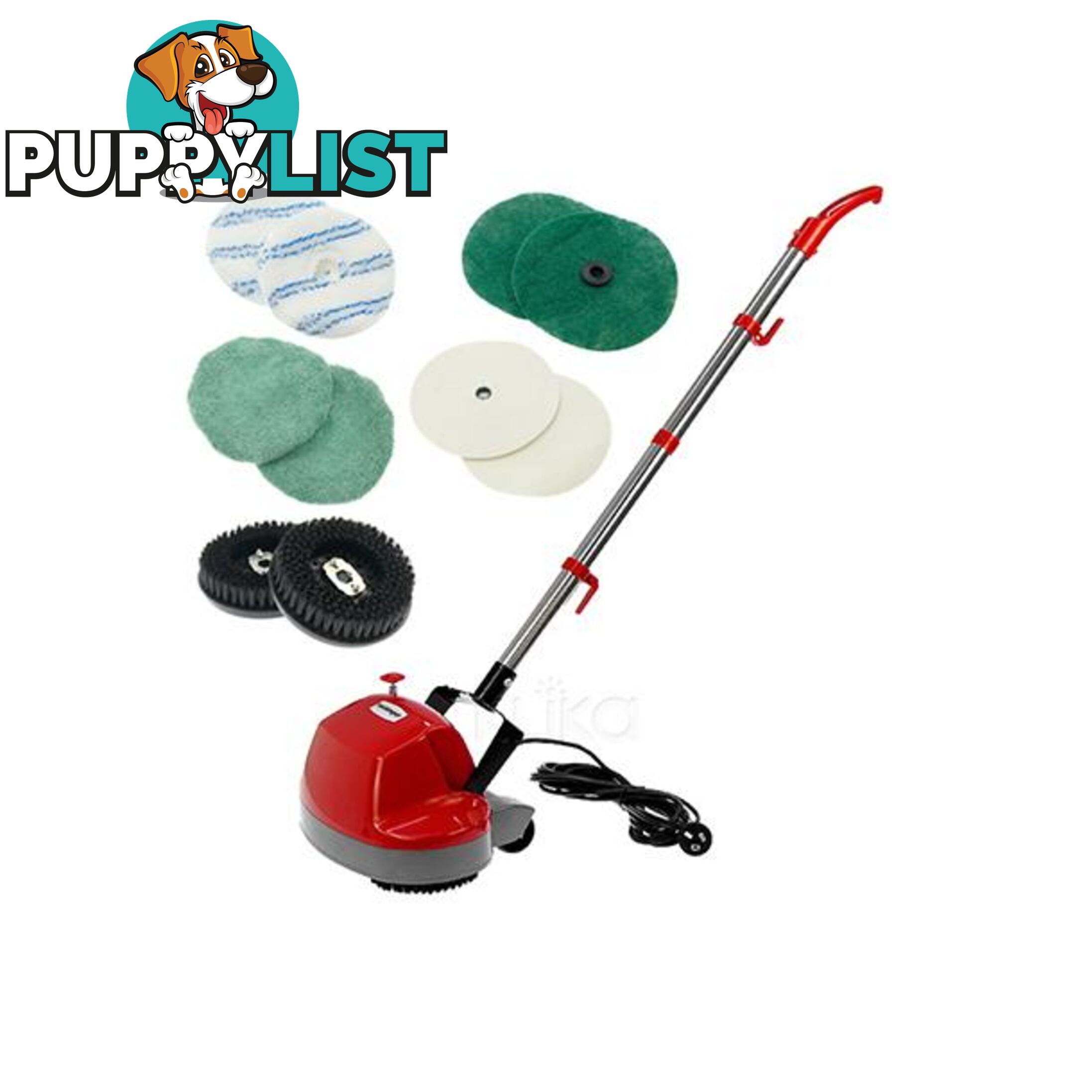 Hauskeeper Electric Floor Polisher Timber Carpet Waxer Buffer Cleaner - Floor Cleaner - 7427005892349