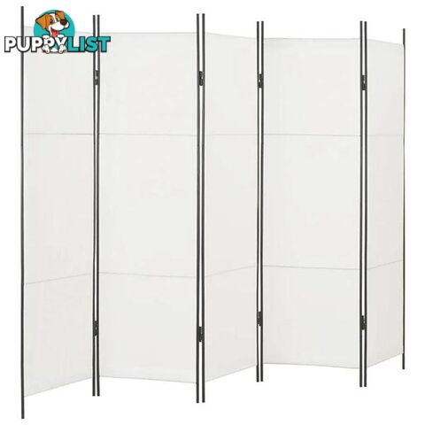 Five Panel White Room Divider - Unbranded - 9476062108250