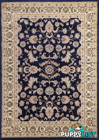 Ash Navy Cream Rug - Unbranded - 4344744432250