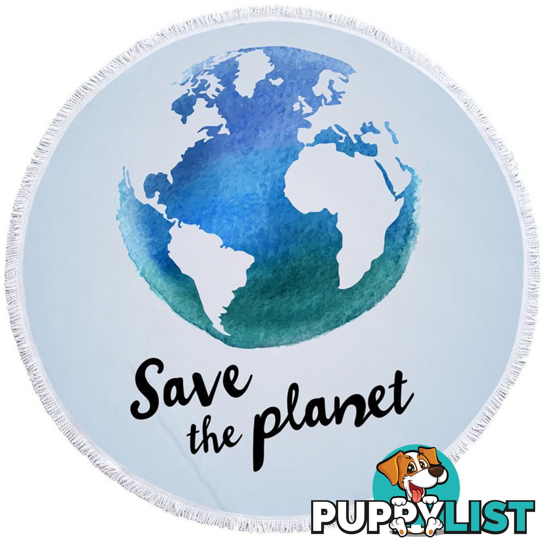 Save the Planet Beach Towel - Towel - 7427046344661