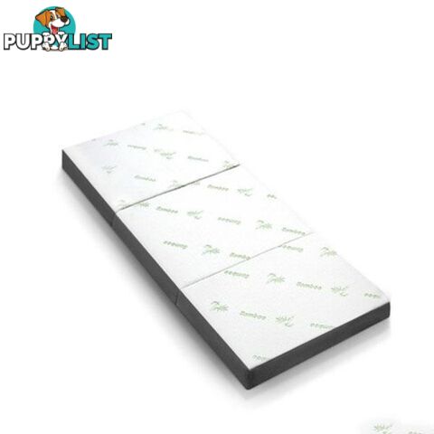 Bamboo Fabric Bedding Folding Foam Portable Mattress - Giselle Beddings - 9350062200230