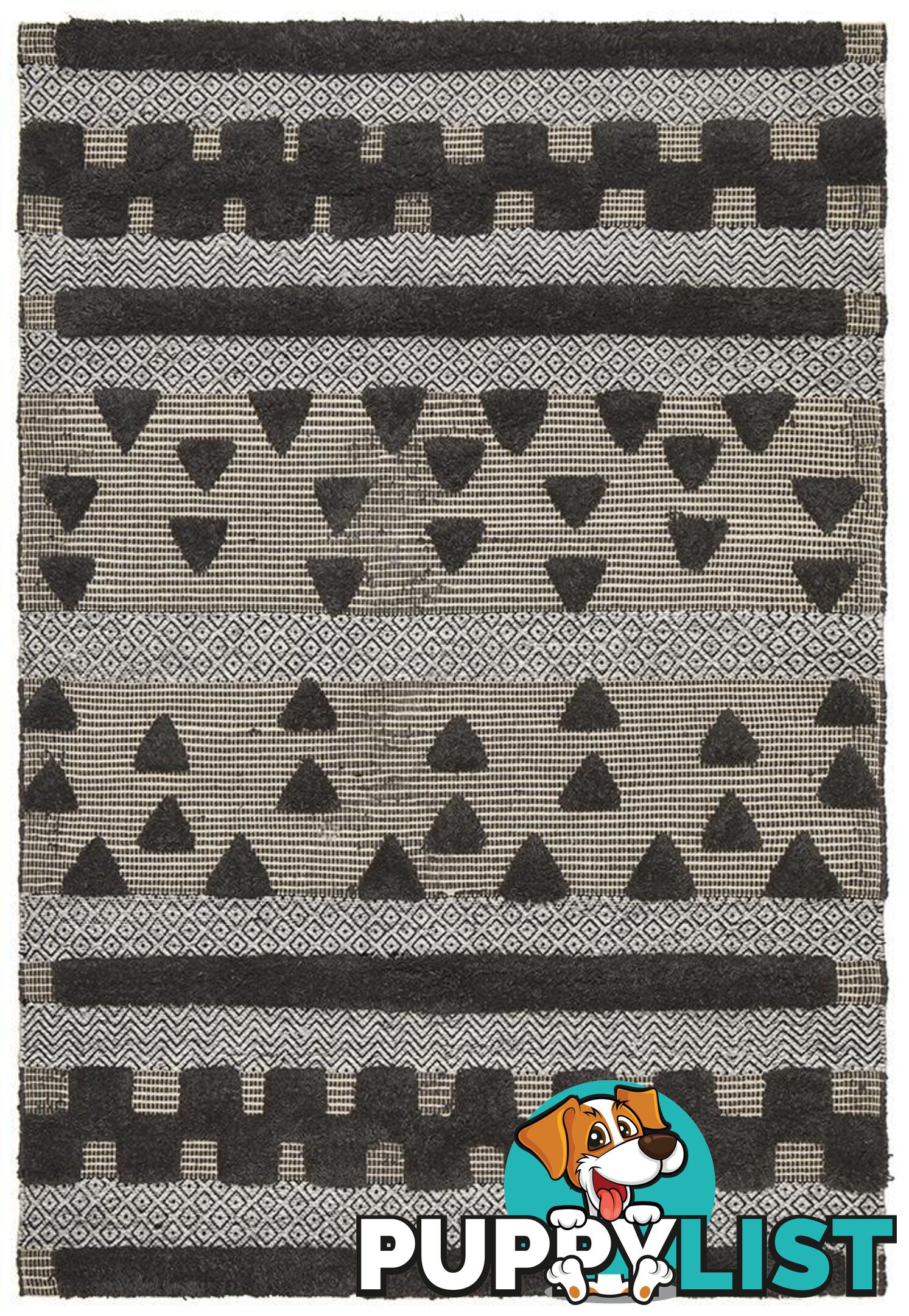 Miller Rhythm Flow Charcoal Rug - Unbranded - 9375321831499