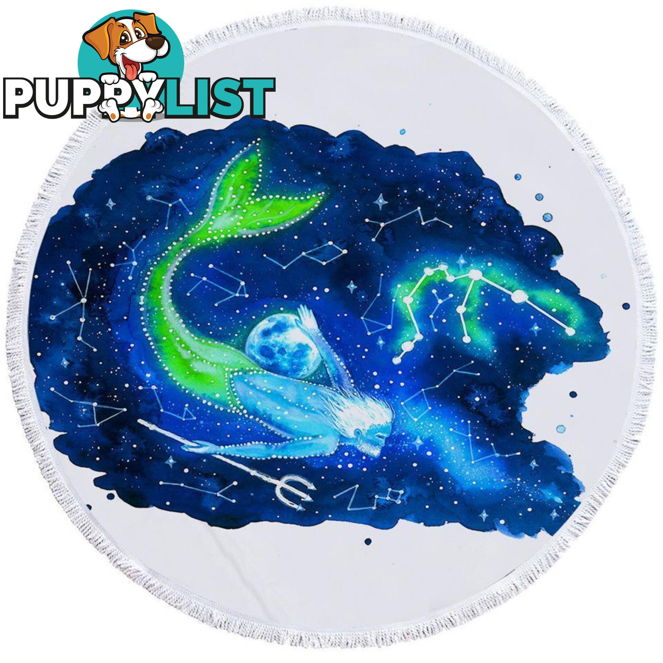 Zodiac Virgo Beach Towel - Towel - 7427046315692