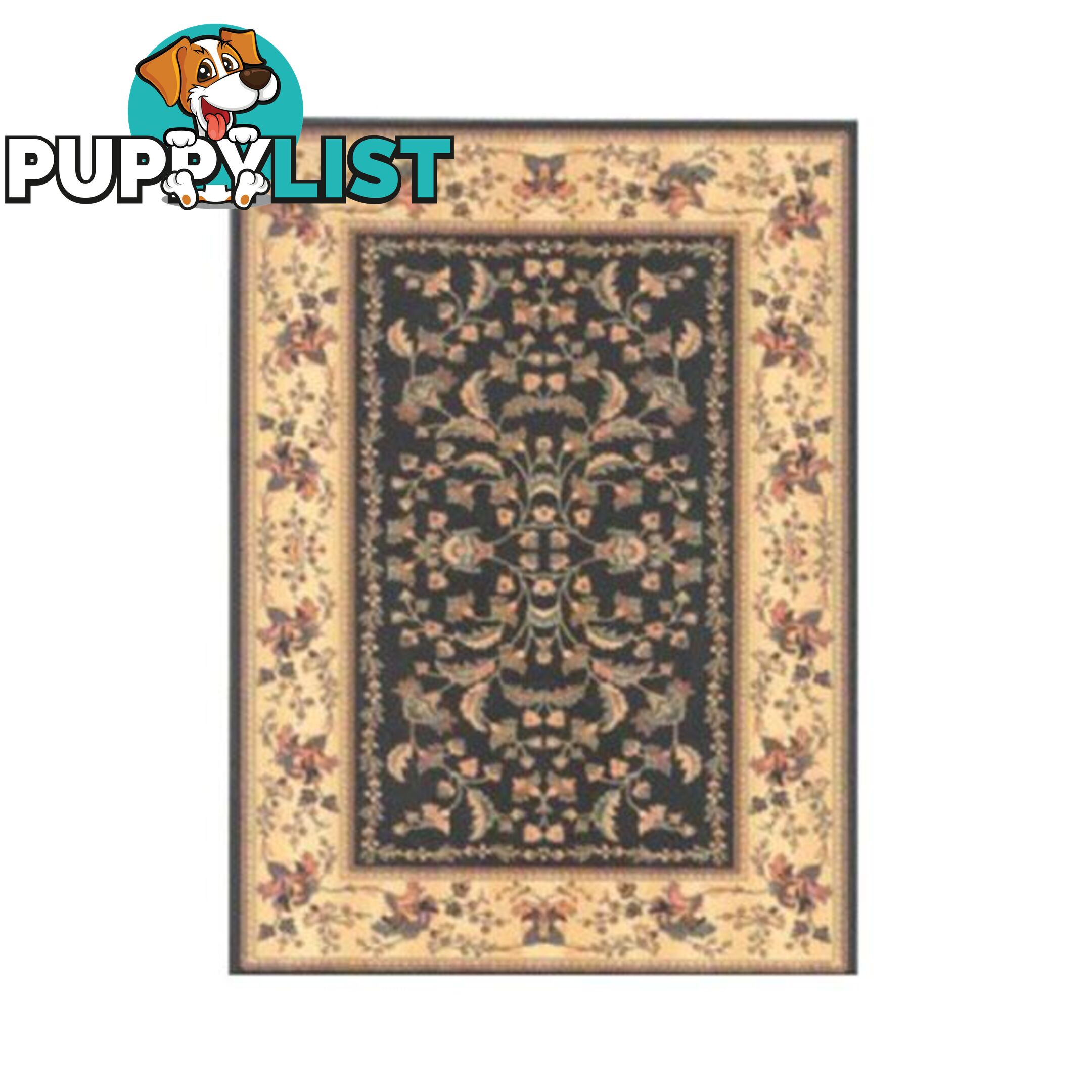 Chiraz Beige Floral Luxurious Rug - Unbranded - 9476062120849