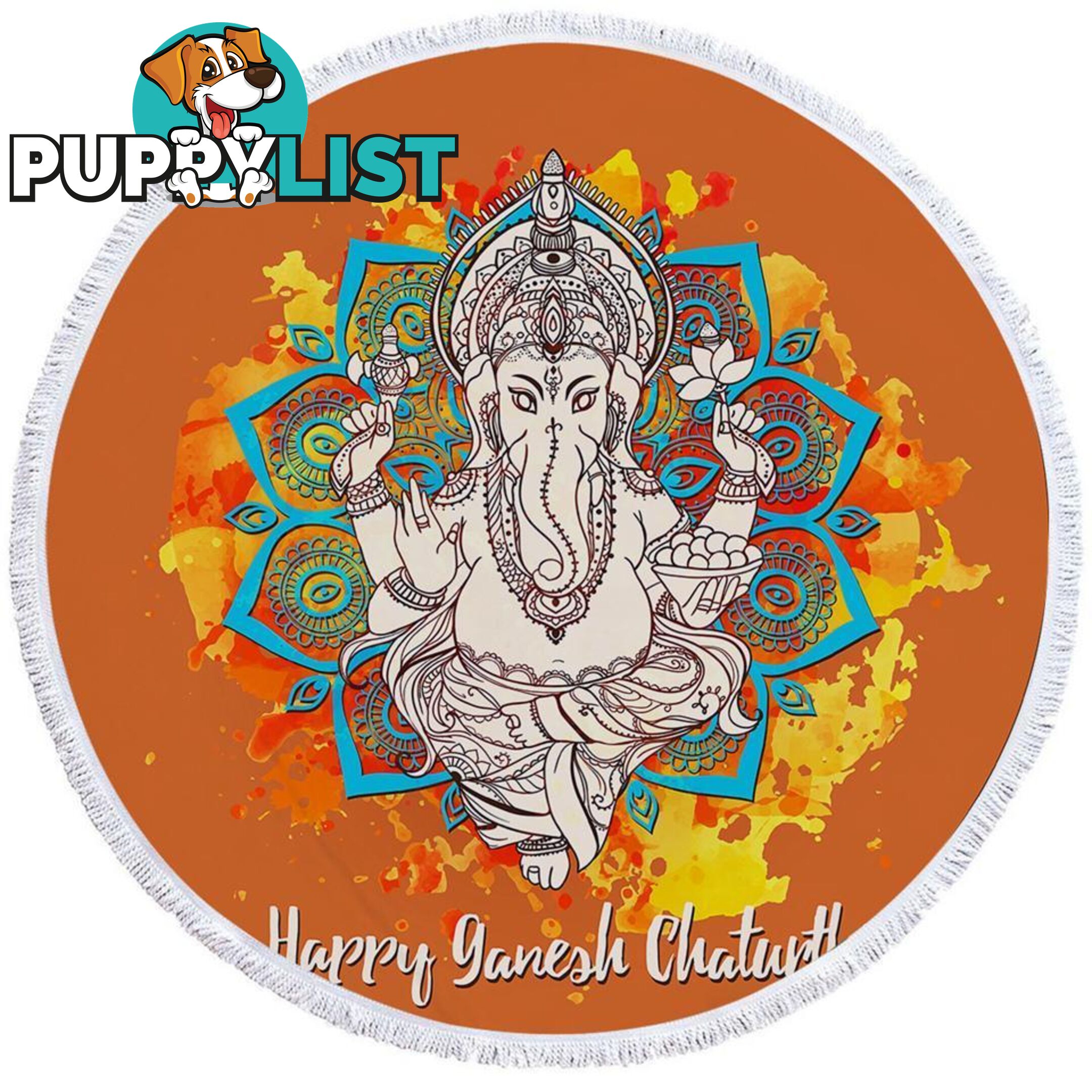 Ganesh Beach Towel - Towel - 7427046324168