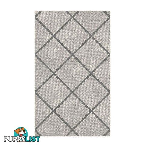 Silver Alfresco Polypropylene Rug - Unbranded - 787976630584