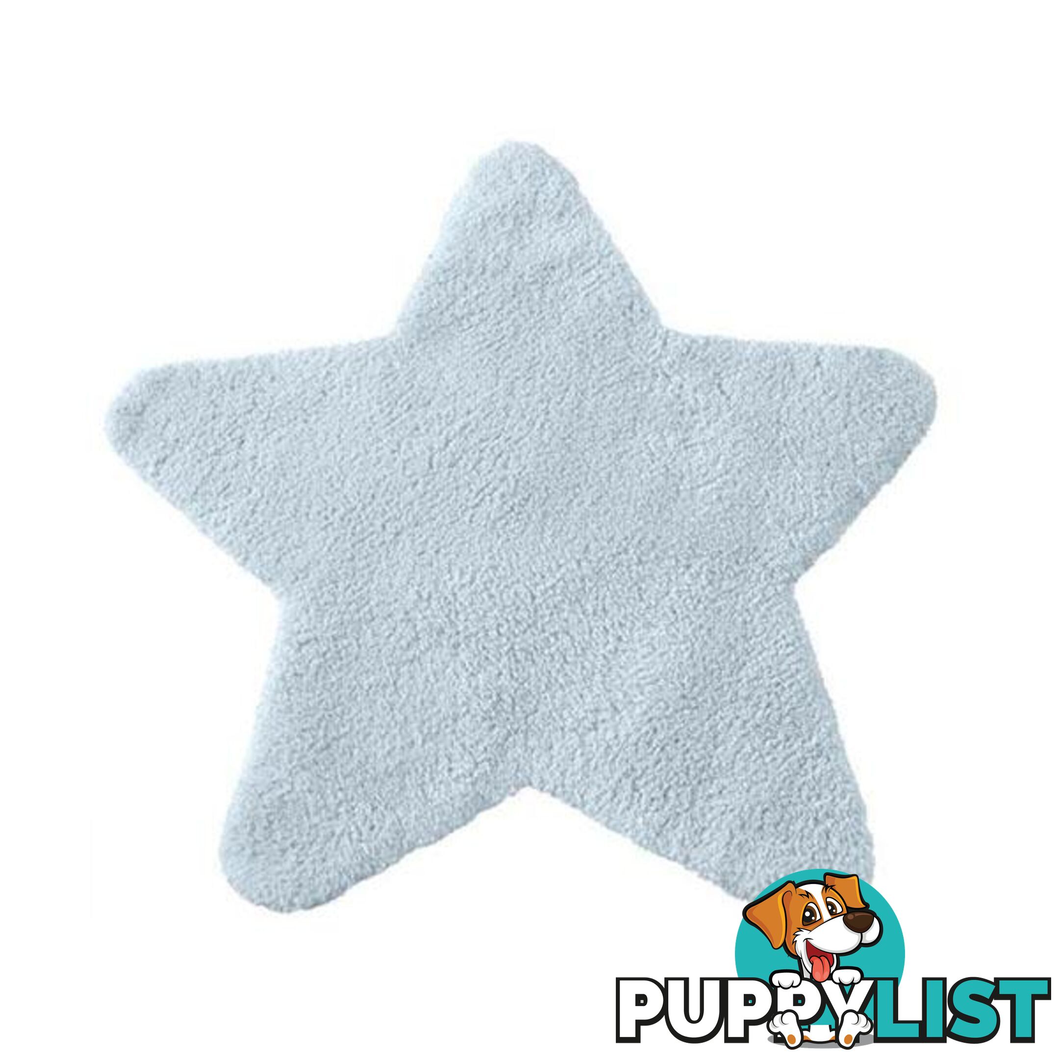 Hoppi Star Sky Blue Kids Rug 100 X 100 Cm - Unbranded - 7427005872112