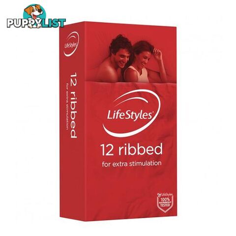 Lifestyles Ribbed 12 - LifeStyles - 9310201062150