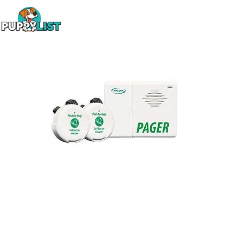 Two Call Buttons and Pager Kit for the Elderly - Pager - 7427046274050