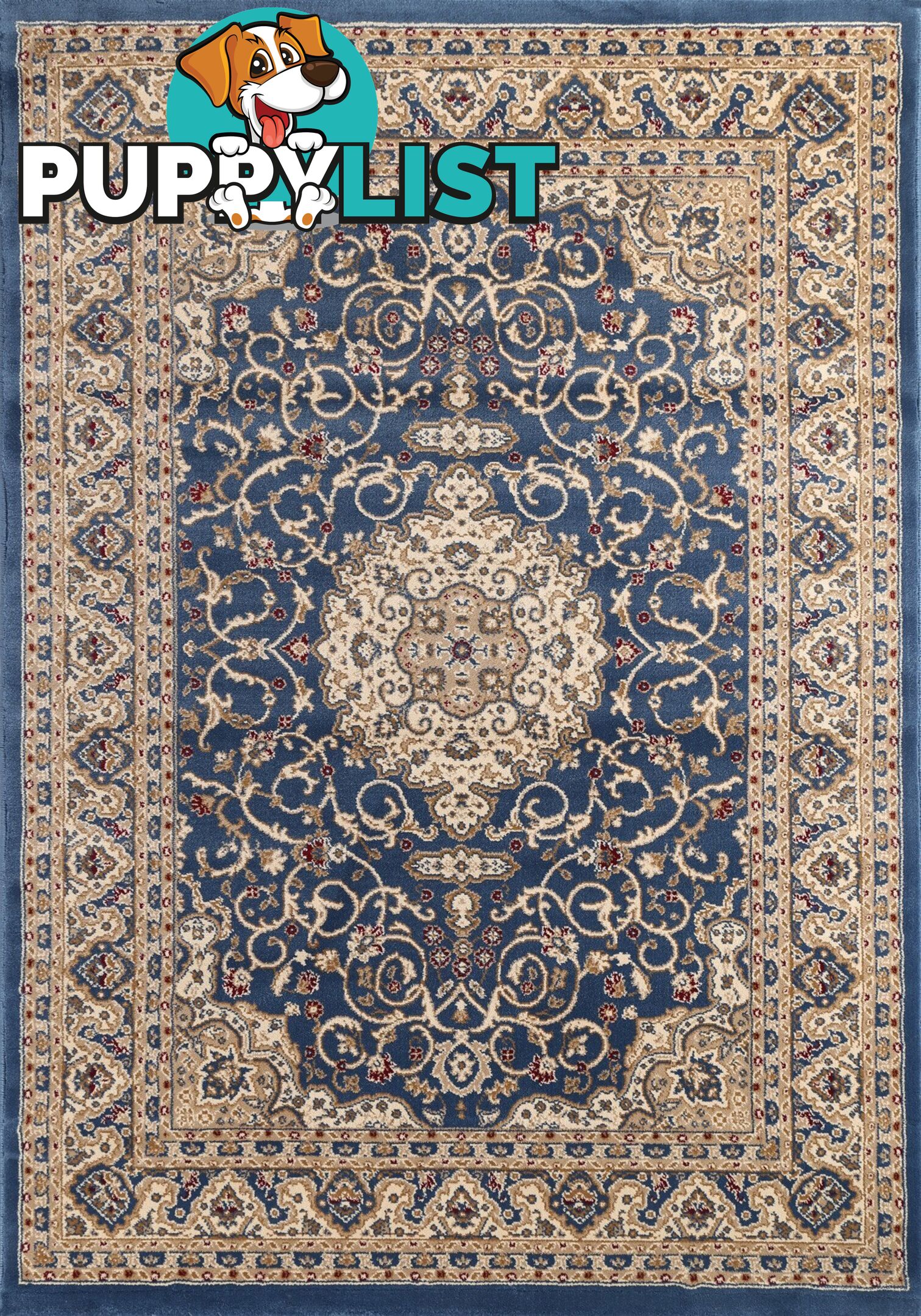 Ash Blue Rug - Unbranded - 4344744432786