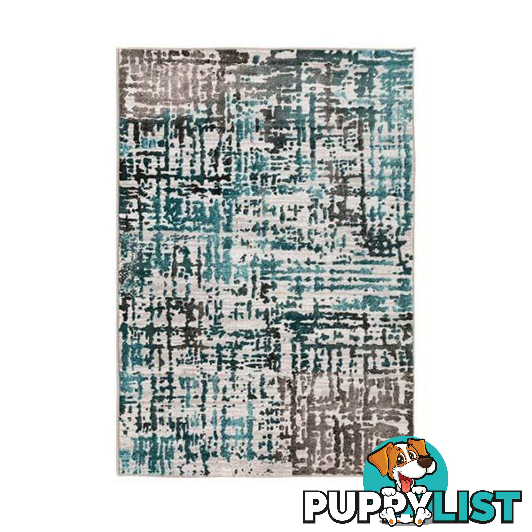 Contemporary Cannon Grey Pail Rug - Unbranded - 7427046198455