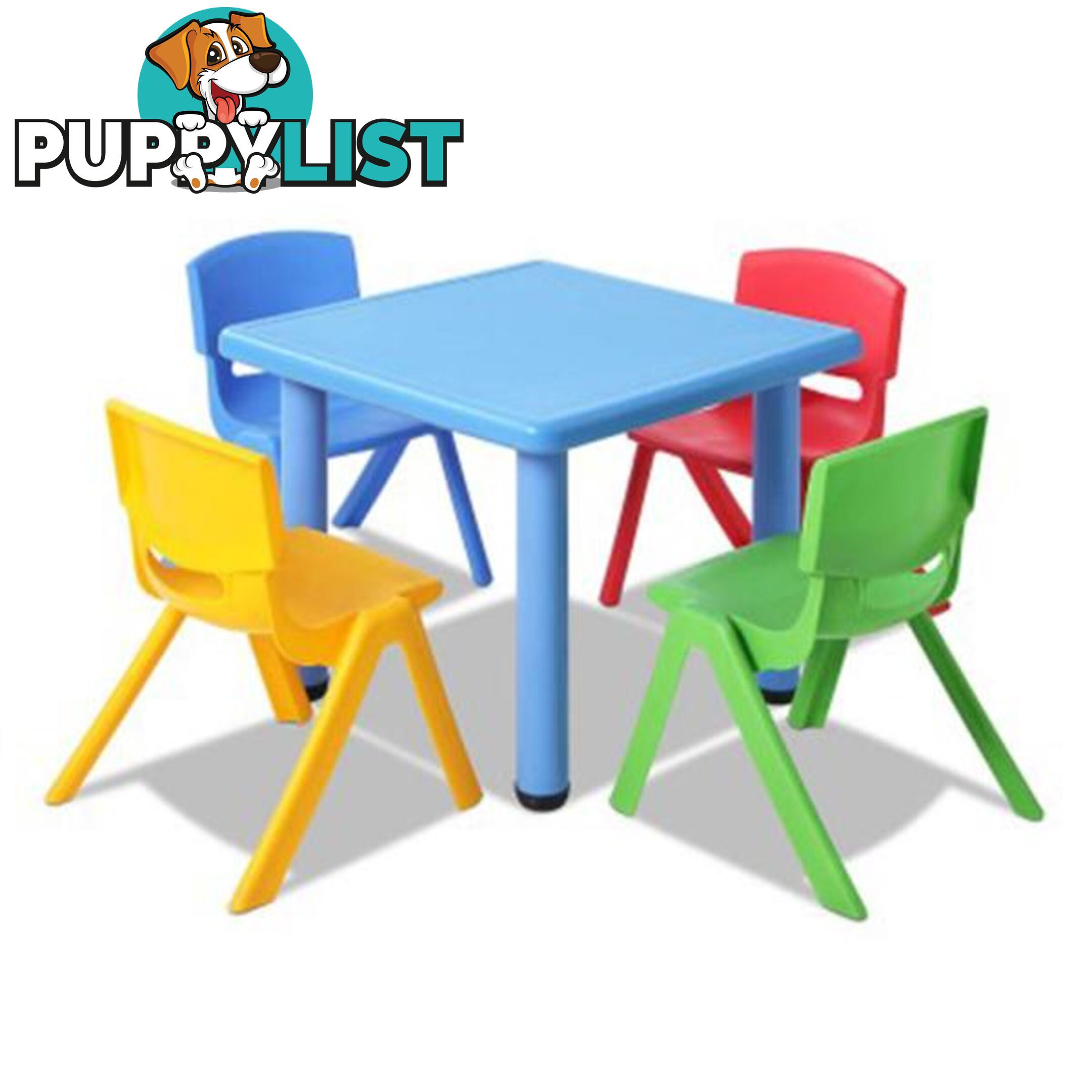 Keezi 5 Piece Kids Table And Chair Set - Keezi - 7427046187374