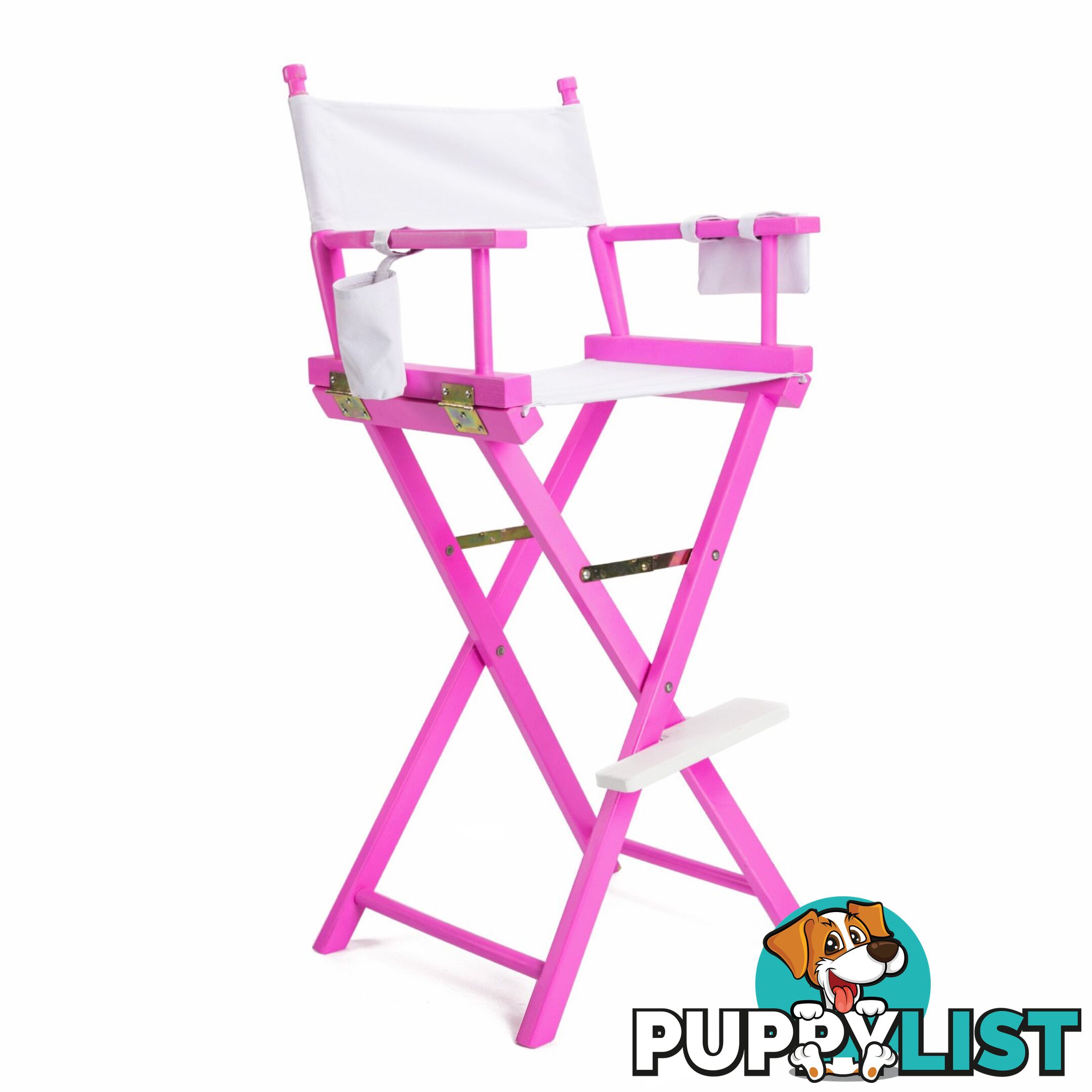 Tall Director Chair - Pink Humor - La Bella - 9352338009394