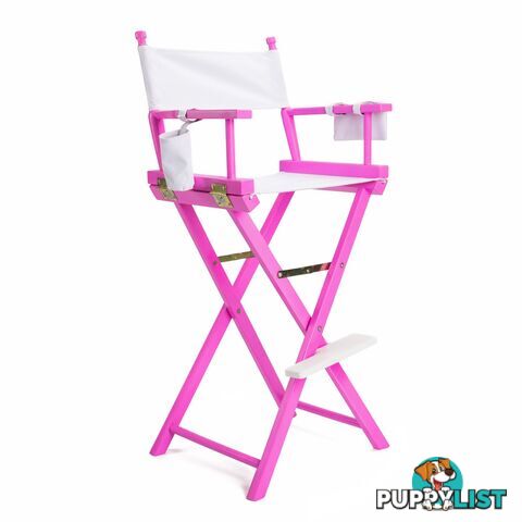 Tall Director Chair - Pink Humor - La Bella - 9352338009394