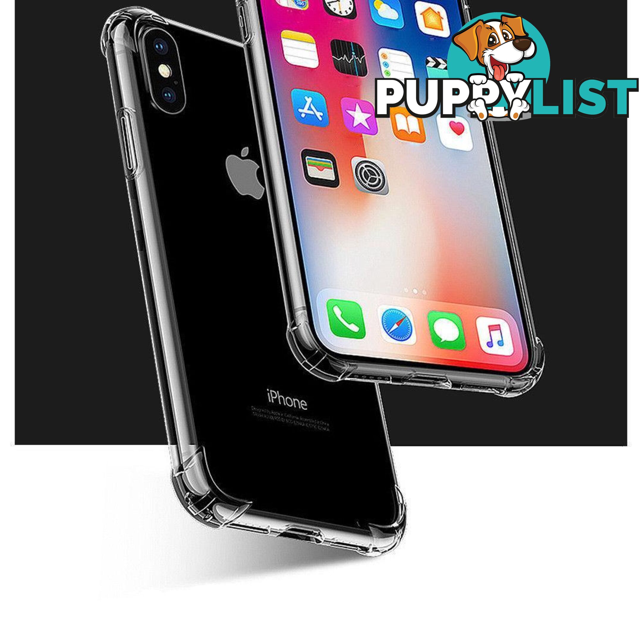 Hybrid Case Crystal Clear Shockproof Cover For Iphone Xs - Unbranded - 9476062056490