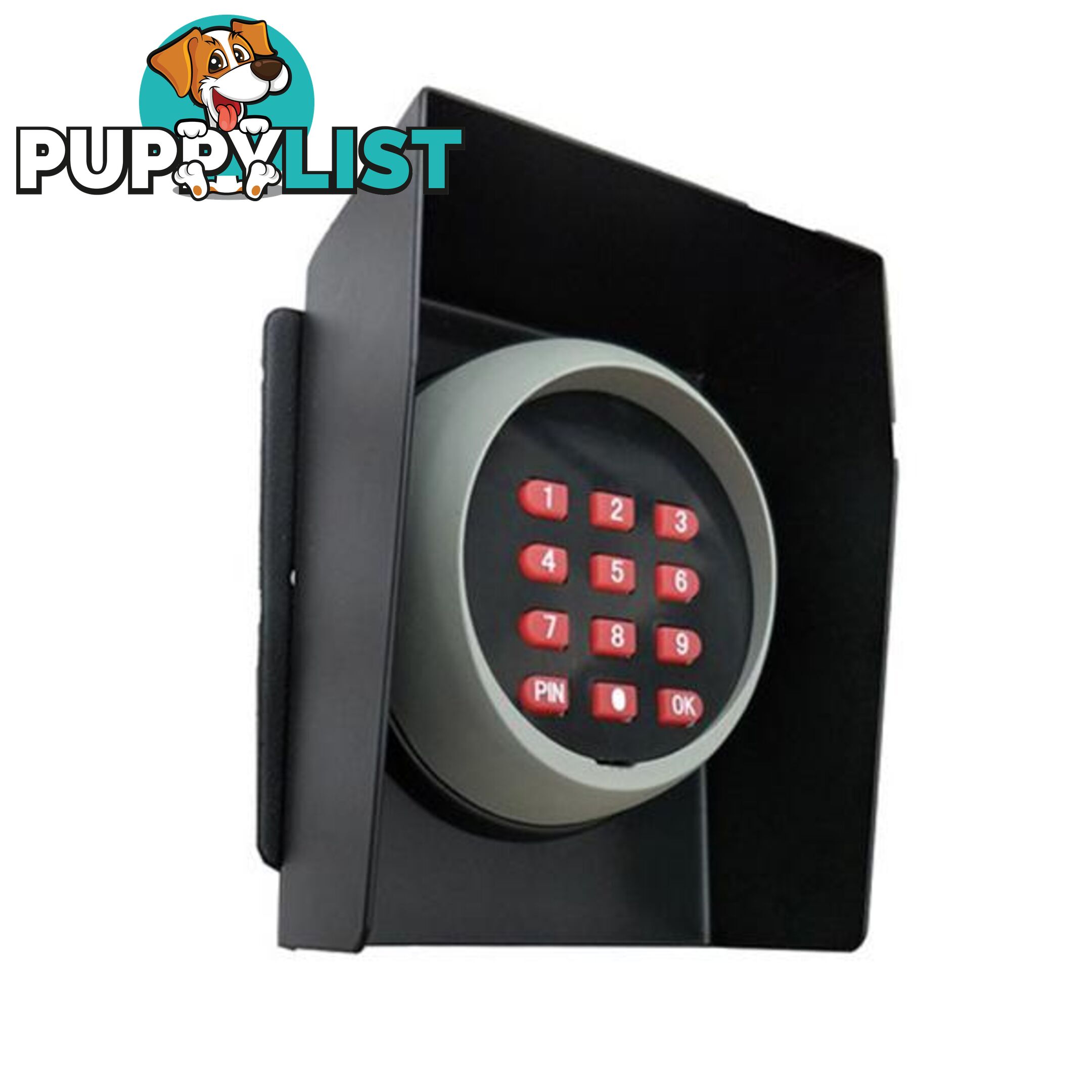 Wireless Keypad Entry For Swing And Sliding Gate with Metal Casing - Wireless Door Keypad - 7427005894589