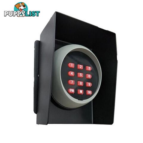 Wireless Keypad Entry For Swing And Sliding Gate with Metal Casing - Wireless Door Keypad - 7427005894589