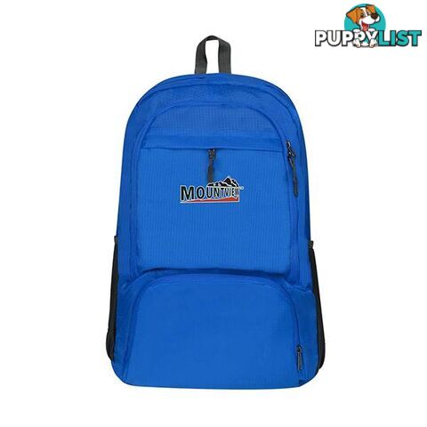 25L Travel Backpack Mens Foldable Camping Folding Bag Rucksack Blue - Unbranded - 787976600228