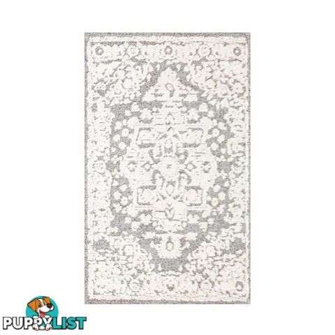 Traditional White Light Grey Carvan Rug - Unbranded - 787976629120