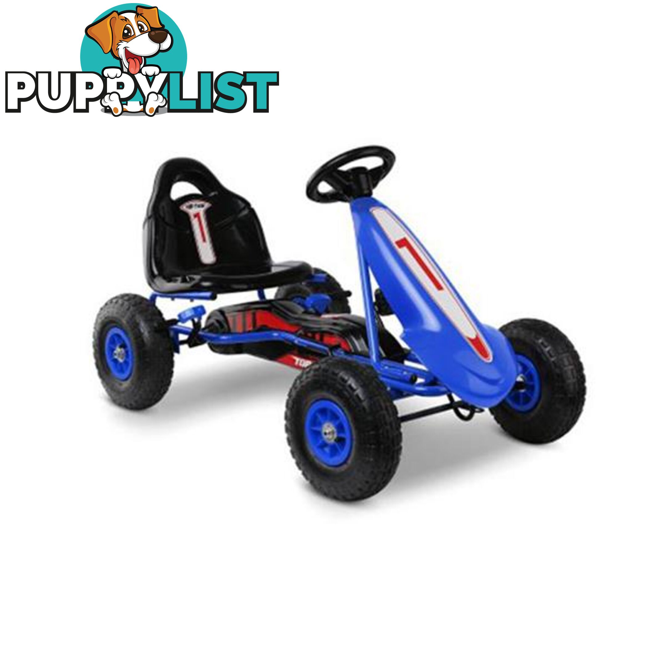 Kids Pedal Powered Go Kart - Rigo - 4344744422114