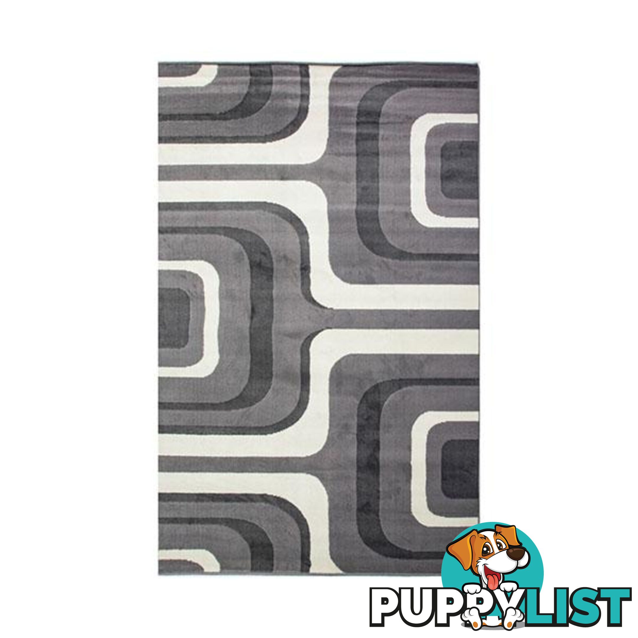 Polypropylene Studio Grey Sisal Rug 240 X 320 Cm - Unbranded - 7427046154871