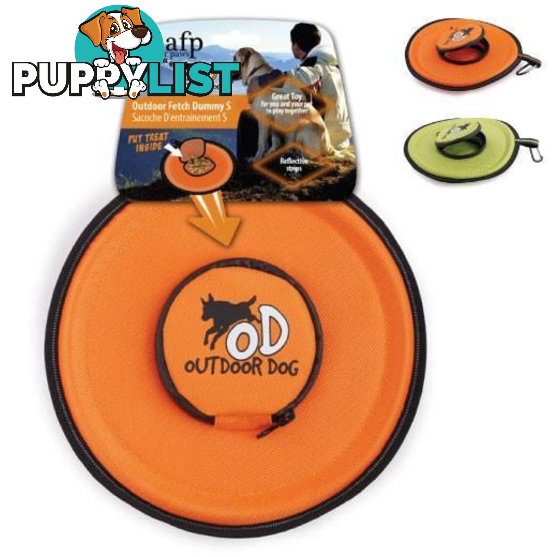 All For Paws Interactive Outdoor Fetch Frisbee Dummy - All For Paws - 4344744390567