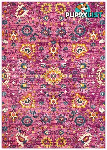 Babylon Floral Fuchsia Rug - Unbranded - 9375321875578