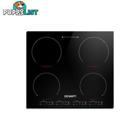 Devanti Ceramic Electric Induction Cook Top Stove Black - Devanti - 9350062008690