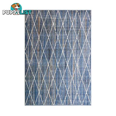 Heat Set Polypropylene Axon Cobalt Rug 240 X 320 Cm - Unbranded - 787976631888