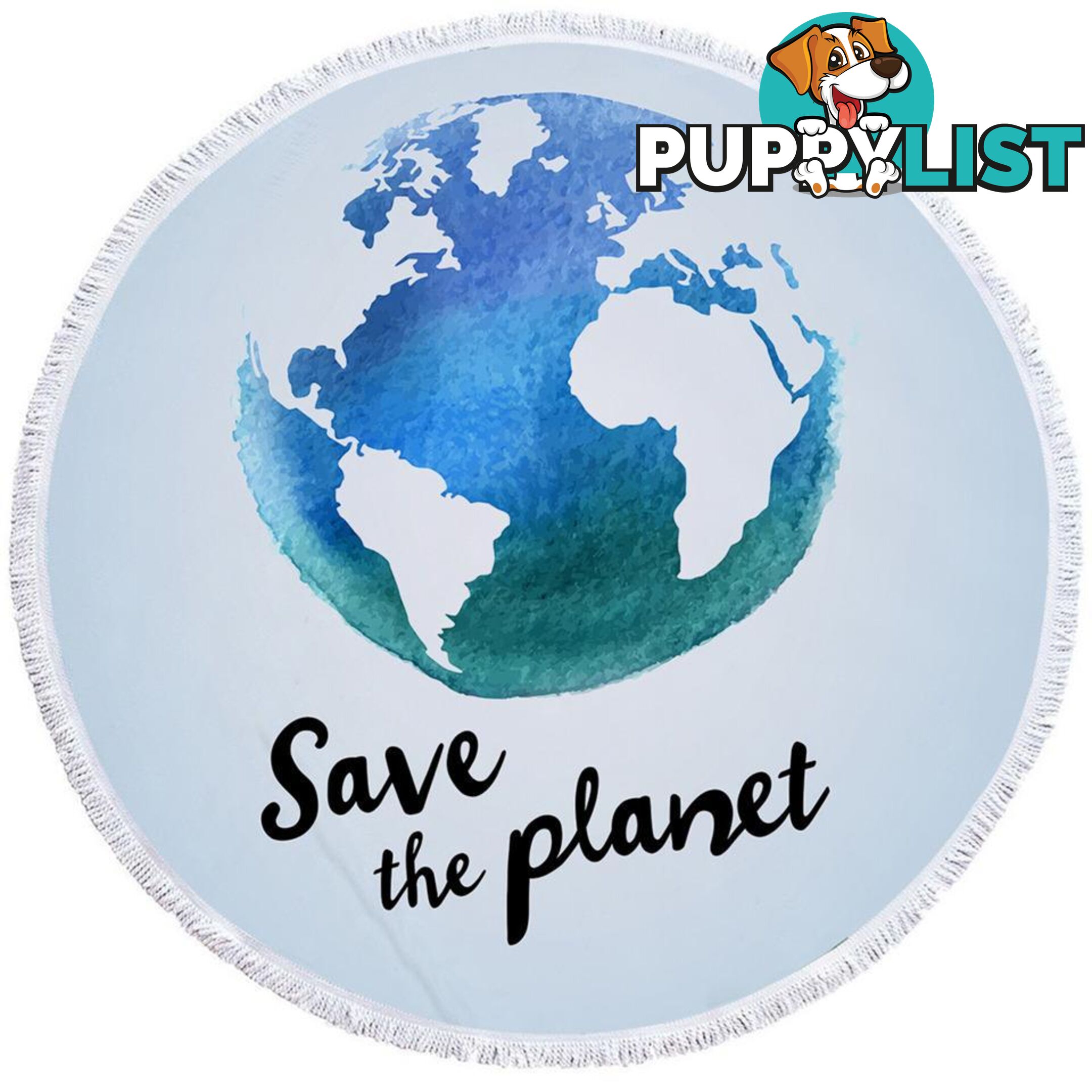 Save the Planet Beach Towel - Towel - 7427046344654