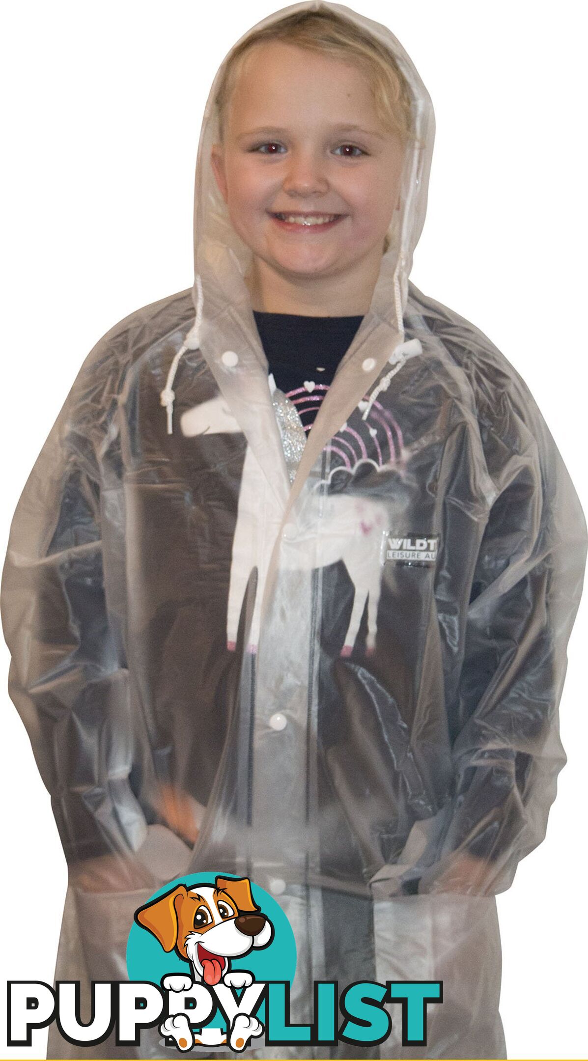 Children's Transparent Raincoat - Unbranded - 9352149025828