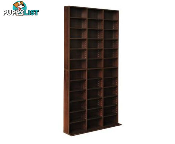 Adjustable CD DVD Book Storage Shelf - Artiss - 7427005869013