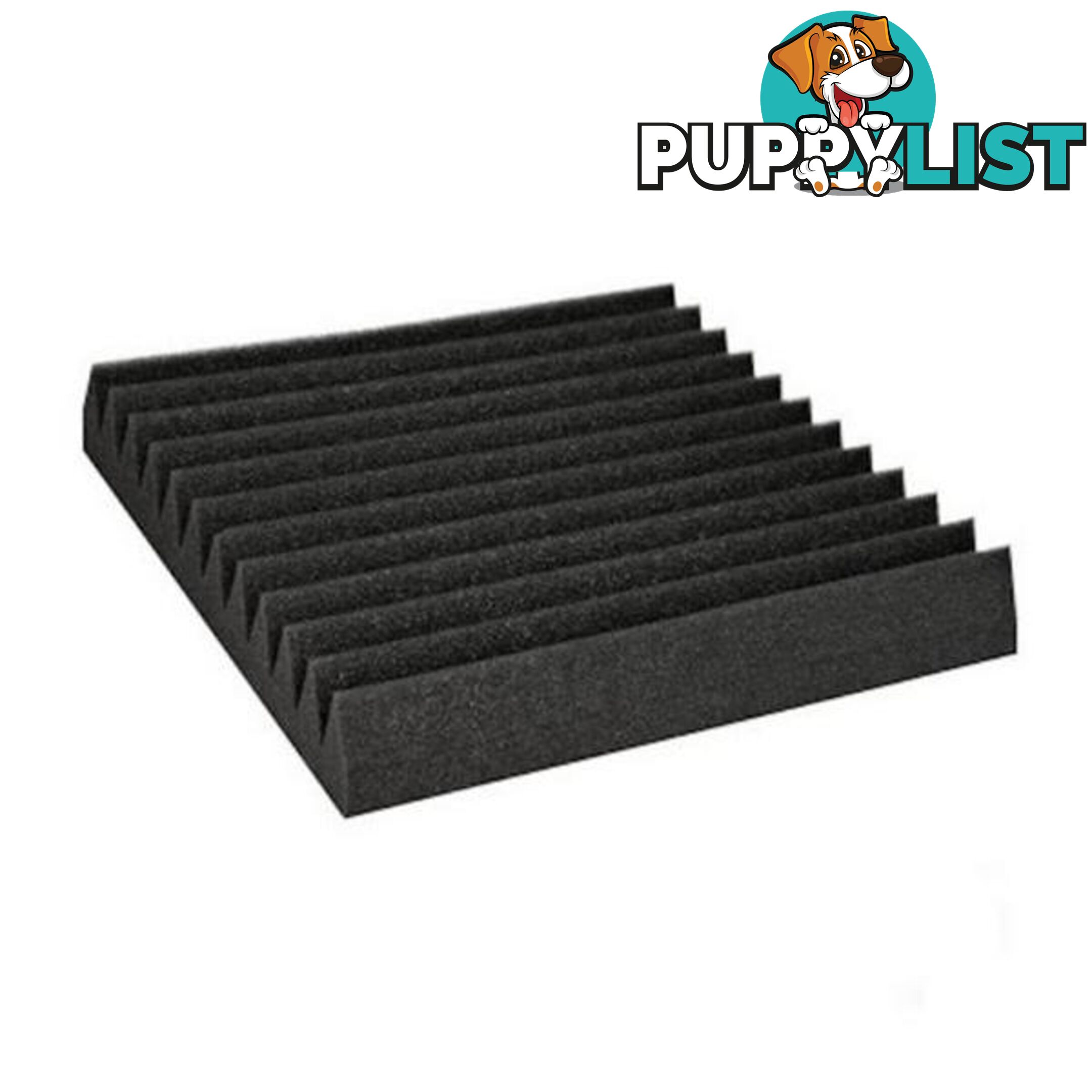 40 Pcs Studio Acoustic Foam 30x30cm Black Wedge - Unbranded - 7427046375313