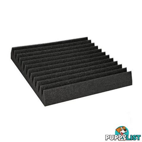 40 Pcs Studio Acoustic Foam 30x30cm Black Wedge - Unbranded - 7427046375313