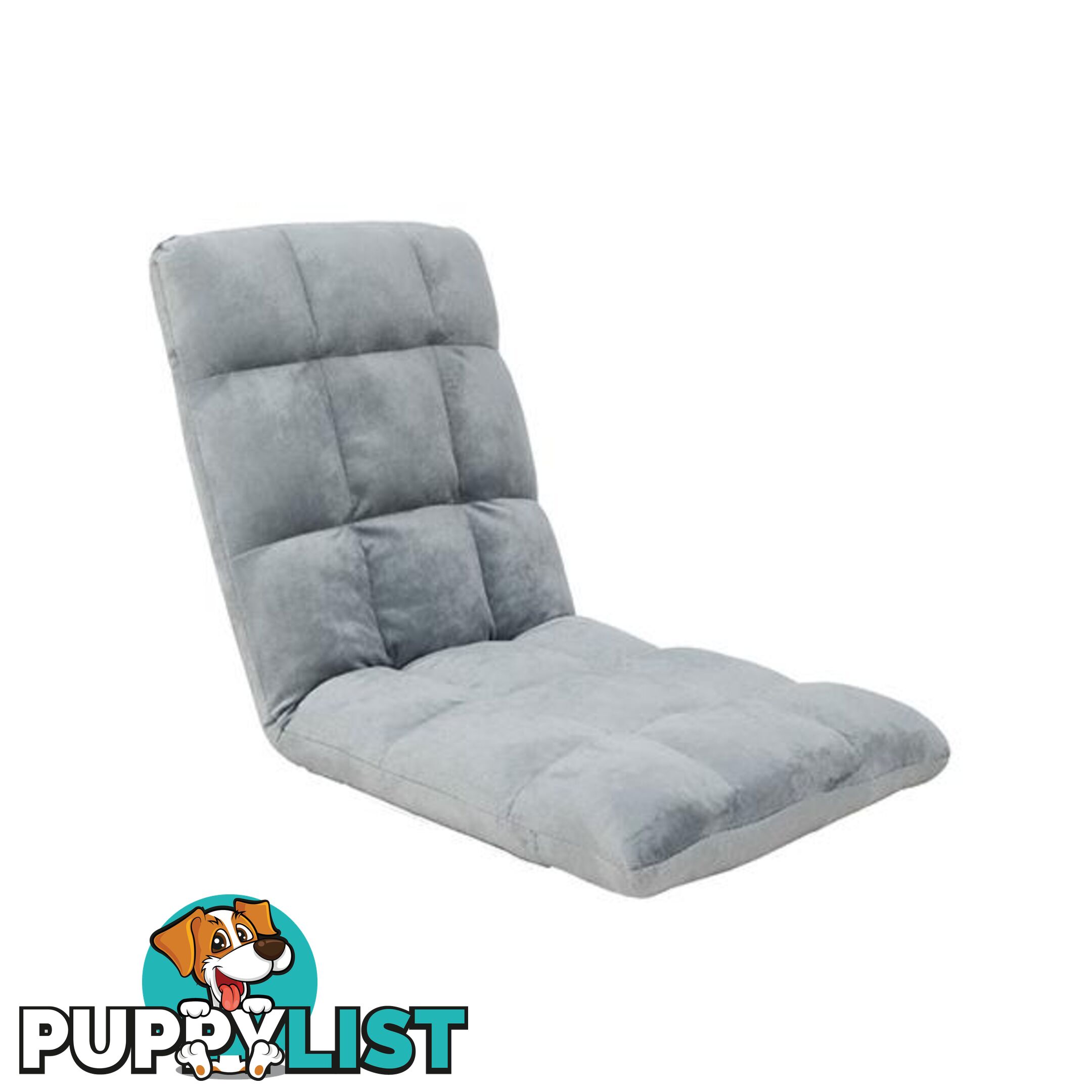 Grey Adjustable Cushioned Floor Gaming Lounge Chair 99 X 41 X 12 Cm - Floor Lounge - 7427005891991