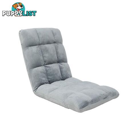 Grey Adjustable Cushioned Floor Gaming Lounge Chair 99 X 41 X 12 Cm - Floor Lounge - 7427005891991