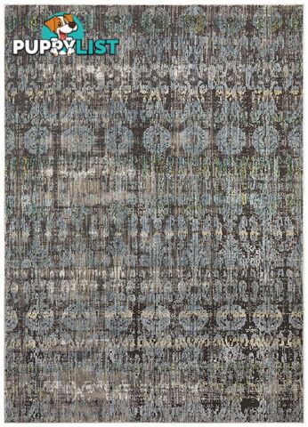 Jezebel Fluid Nights Modern Blue Rug - Unbranded - 9375321827553