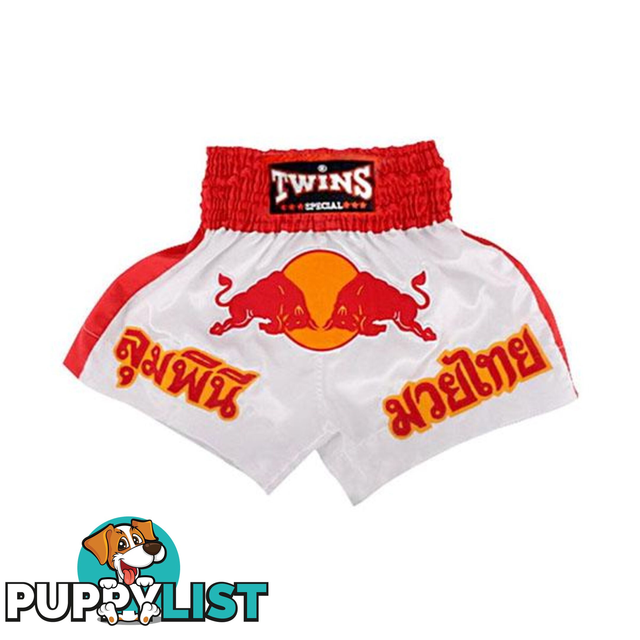 Twins Boxing Shorts Red Bull - Twins Special - 9476062141486