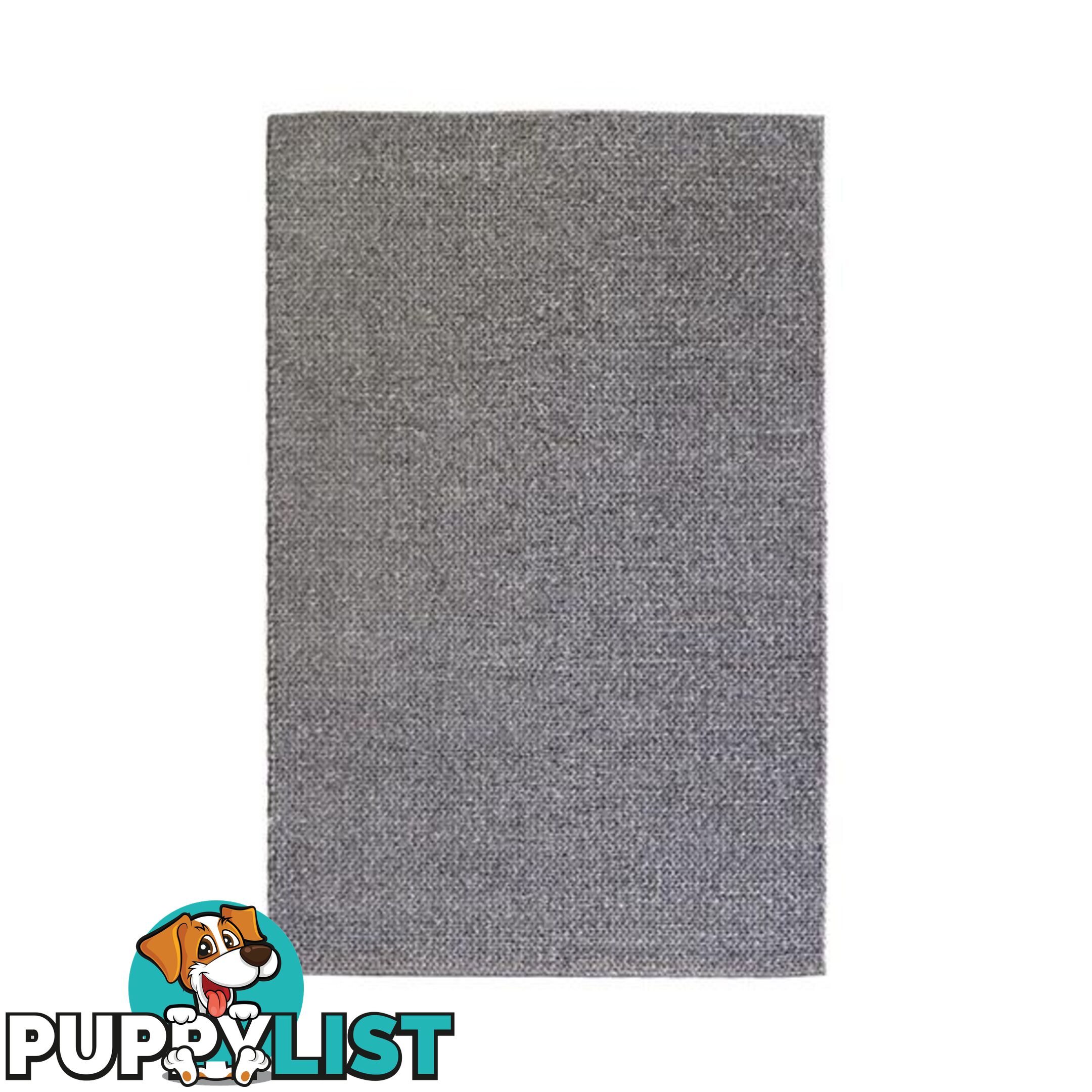 Ishka Charcoal Wool Polyester Rug - Unbranded - 7427046169059