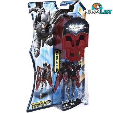 The Dark Knight Rises Deluxe QuickTek Figure - Air Attack Batman - Dark Knight - 4326500387417