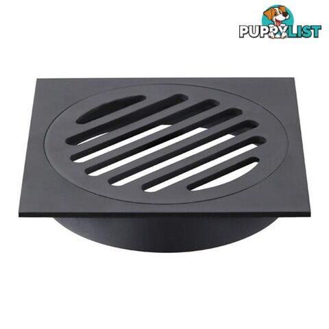 110mm Square Black Floor Drain Grate - Floor Drain Grate - 7427005891946