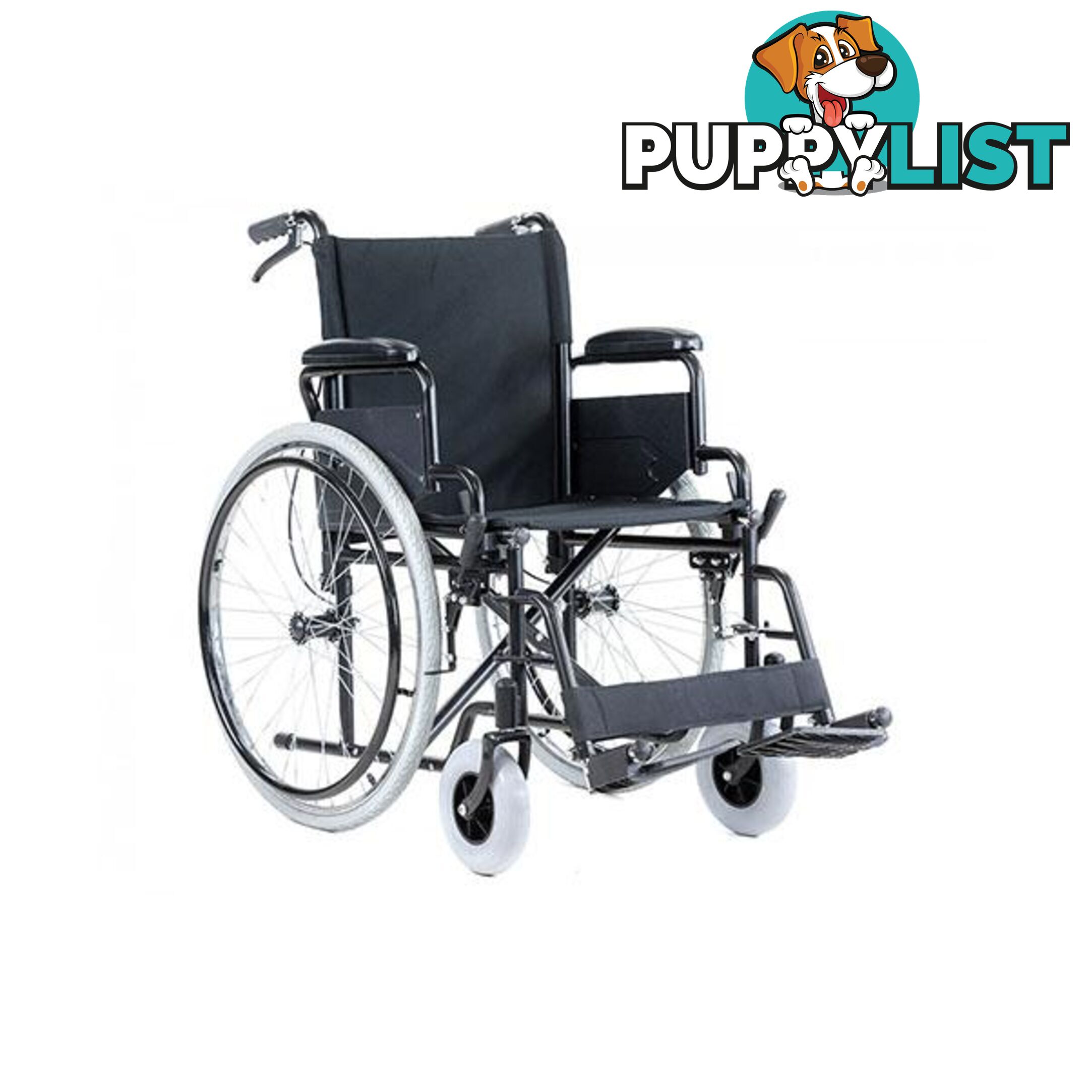 Orthonica Folding Wheelchair Manual Mobility Aid Senator - Wheelchair - 7427046160933