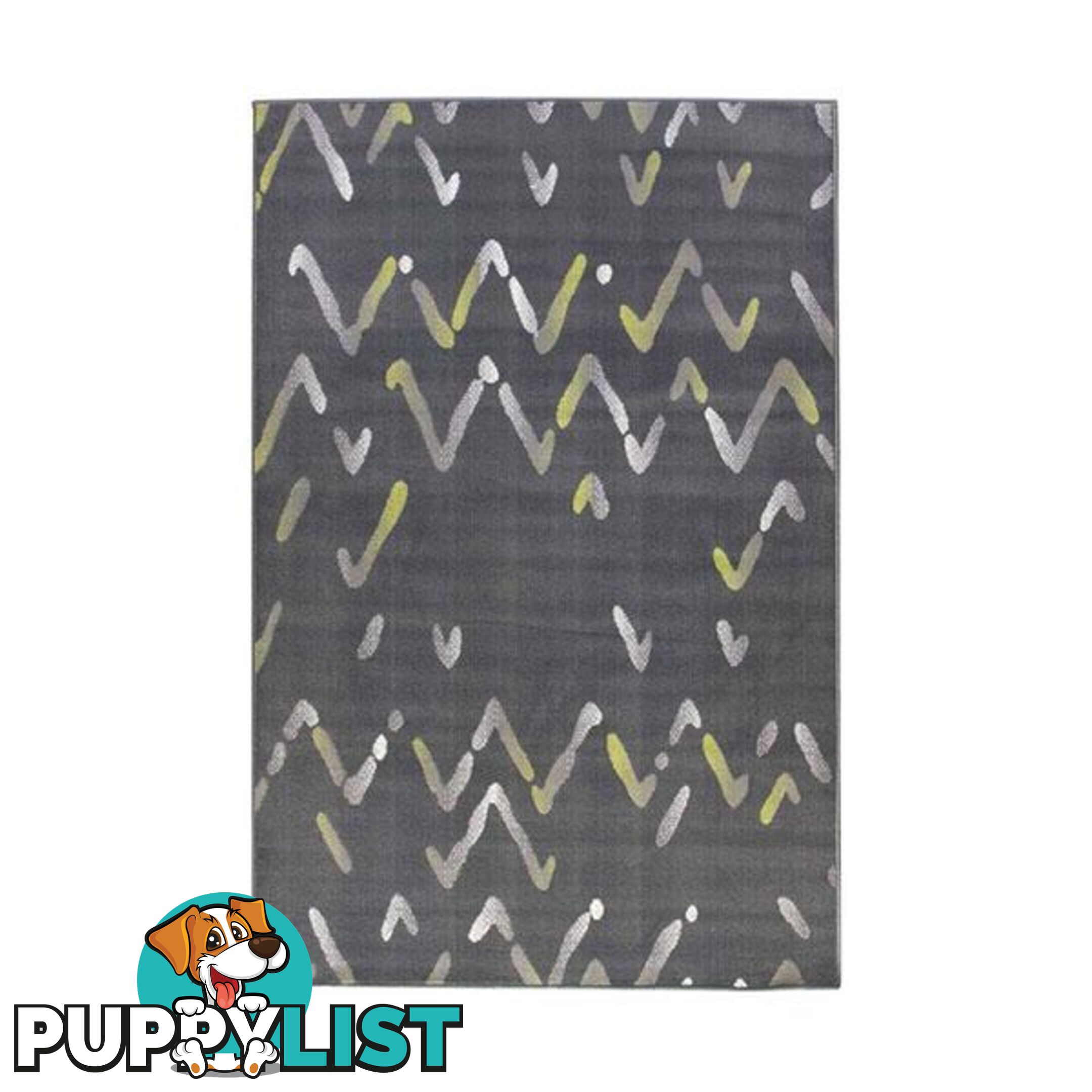 Grey Studio Polypropylene Rug - Unbranded - 9476062126216