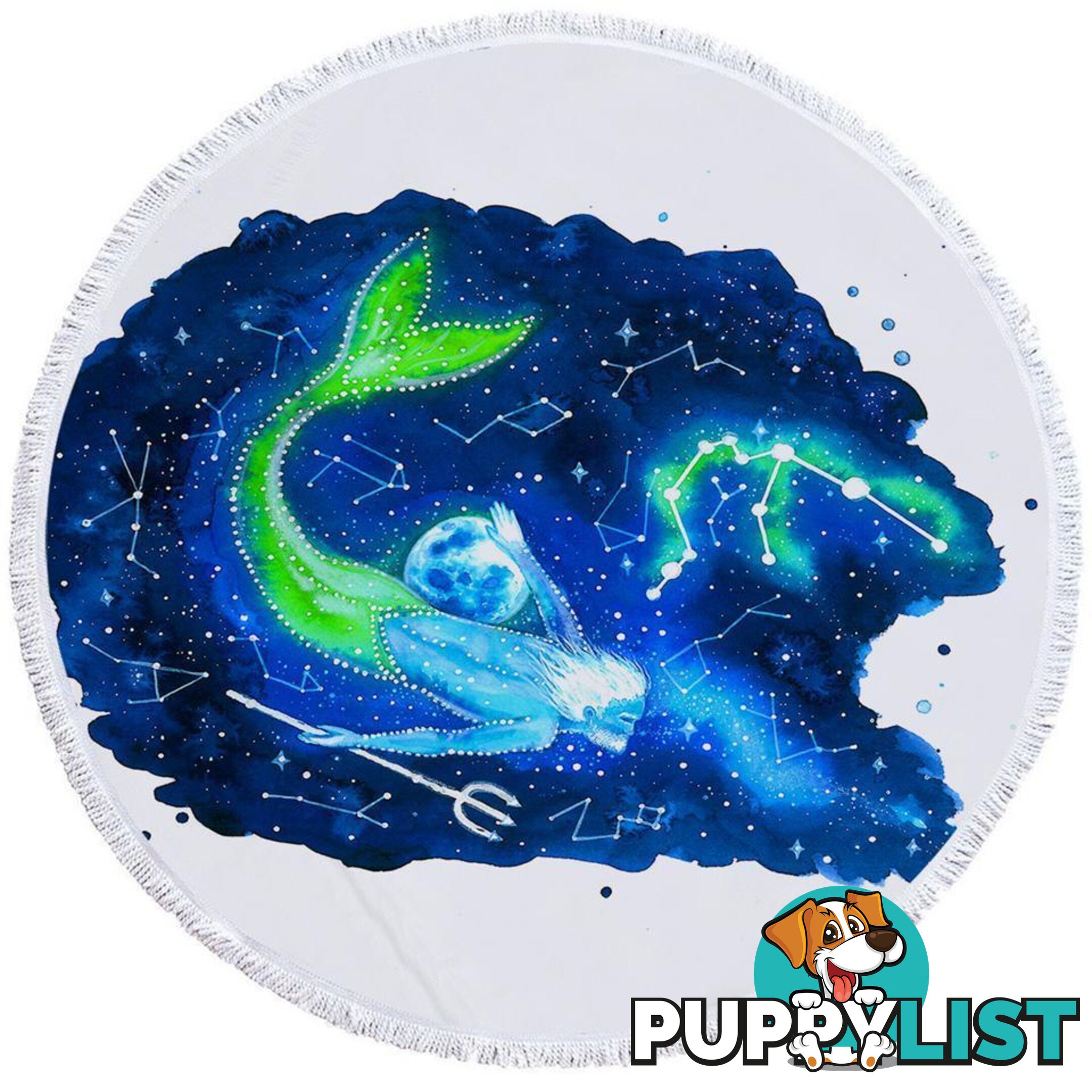 Zodiac Virgo Beach Towel - Towel - 7427046315715